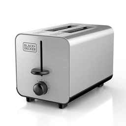 [TR1050SS] Black &amp; Decker 2-Slice Toaster, Stainless Steel