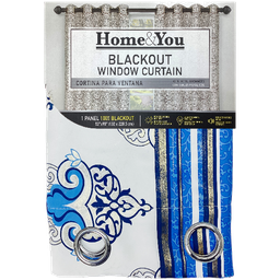 [715-1423641] Home &amp; You Blackout Window Curtain, Single Panel