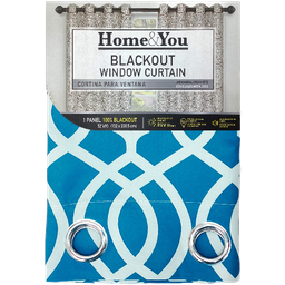 [715-1423622] Home &amp; You Blackout Window Curtain, Single Panel