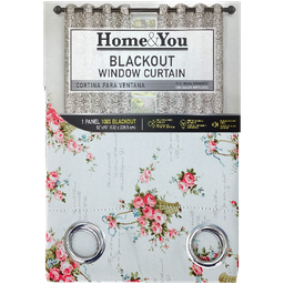 [715-1423639] Home &amp; You Blackout Window Curtain, Single Panel