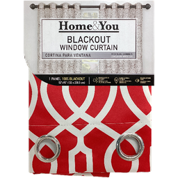 [715-1416640] Home &amp; You Blackout Window Curtain, Single Panel