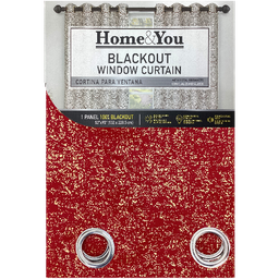 [715-1423616] Home &amp; You Blackout Window Curtain, Single Panel