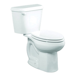 [16303810 / 751AA001020 / 751AA001.020] American Standard S-Trap Colony Elongated Complete Toilet ADA Compliant 1.6 Gal, White