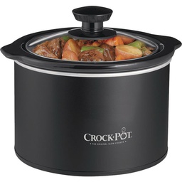[2135523] Crock-Pot Manual Slow Cooker Round 1.5 Qt. Black