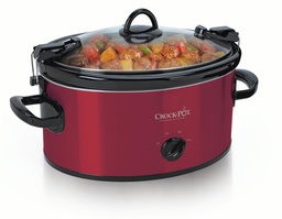 [2151828] Crock-Pot Cook &amp; Carry Manual Slow Cooker 6-Qt. Red