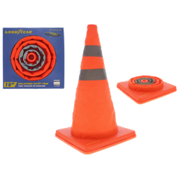 [991-90138798] Goodyear Collapsible Traffic Cone, Orange
