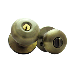 [94002-807] Kwikset Olympus Entry Knob Antique Brass