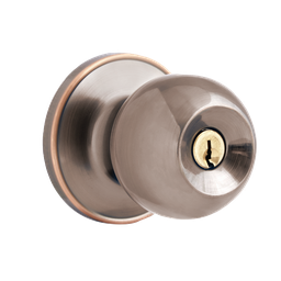 [90450-064] Fanal Bolton Entry Knob Antique Copper