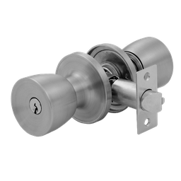 [90450-012] Fanal Tilley Entry Knob Brushed Stainless Steel