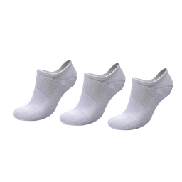 [EVPM03-WT] Everlast Men Socks Medium (Size 10-13) 3-pack, White