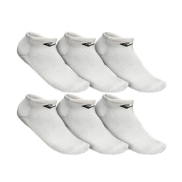 [EVSX6P3013-WT] Everlast Short Socks (Size 10-13) Poly 6-Pack, White