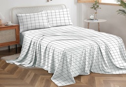 [NSH1-P-KING] Nautica 4pc Print Sheet Set King