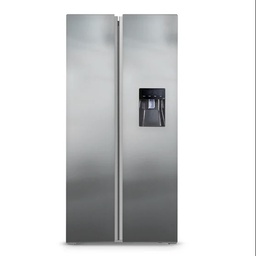 [RF-16IN91GG / RF16IN91GG] Sankey Refrigerator Side by Side 16 Cu. Ft. Silver-Grey