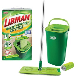 [1516] Libman Rinse N' Wring Microfiber Mop System