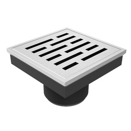 [MW100100-1 RHSFD27049 I23-01A] Royal Homes Floor Drain 4 x 4 In.