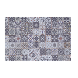 [D015 / 700-N24-00285 CHFM27484] Classy Homes Foam Mat, Grey Mosaic 18x30 in.