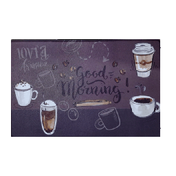 [D109 / 700-N24-00297 CHFM27496] Classy Homes Foam Kitchen Mat, Good Morning 18x30 in.