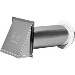 [PVB4EAL] Dundas Jafine Aluminum Dryer Vent Hood 4 In.