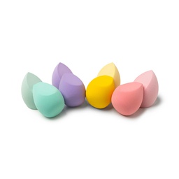 [LLBL24] Lemon Lavender Makeup Your Mind Reusable Blending Sponges, Assorted Colors - Pack of 2