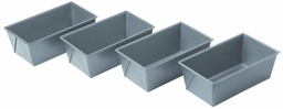 [59440] Chicago Metallic Commercial II Non-Stick Mini Loaf Pans - Set of 4