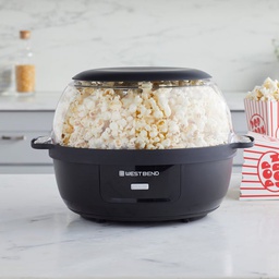 [PCWBSCBK13] West Bend Stir Crazy Popcorn Machine 6 Qt. Black