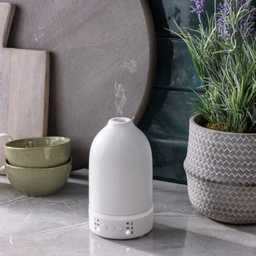 [NBSNO] Airome Essential Oil Nebulizer Diffuser, Snow White