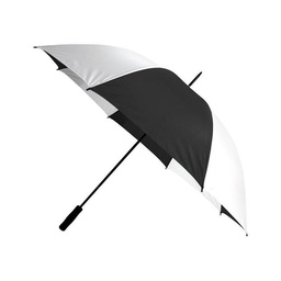 [48138] Rainbrella Golf Umbrella 60 In. Black/White