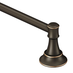 [DN7924BRB] Moen Ashville Towel Bar 24 In., Mediterranean Bronze