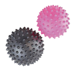 [SR6351] Elle Sport Massage Balls, Black/ Pink - 2pc Set