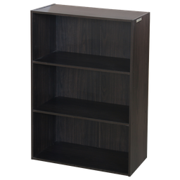 [KCWF202106] Kenneth Cole 3 Tier Wide Bookcase, Brown