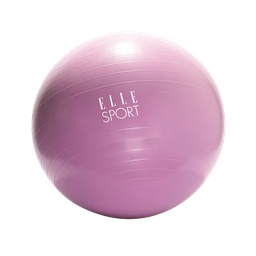 [ES23072PU] Elle Sport Yoga Ball 65cm with Pump, Purple