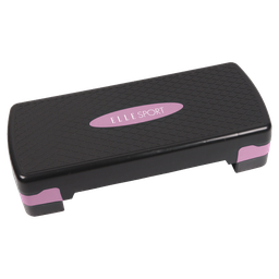 [ES230722PU] Elle Sport Aerobic Stepper, Black/ Purple