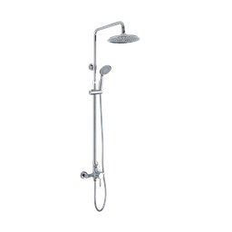 [1008 RHSS27191] Royal Homes Shower Set, Chrome Finish