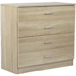 [KCWD20220511-OA] Kenneth Cole 4-Drawer Chest, Oak