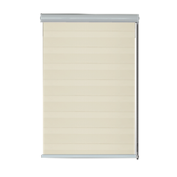 [KC202052324BG] Kenneth Cole Luxury Zebra Blinds (Blackout), Beige /42x90''