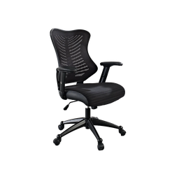 [ZCH-8060-BK] Techni Mobili Executive Designer Mesh Chair, Black