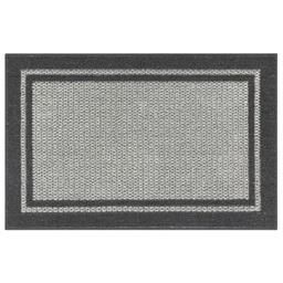 [V401 19356 / V401 -030045-19356] Mohawk Home Hoffman Border Earth Grey/ White Smoke 30 x 45 In.