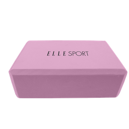 [ES23073PU] Elle Sport Yoga Block, Purple