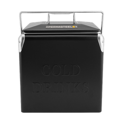 [PS-205-14QT-BLACK] PermaSteel Cooler 14 Qt., Black