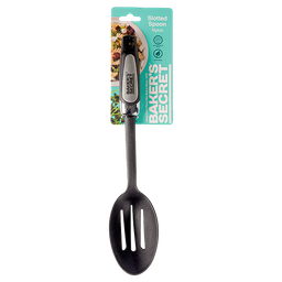 [BS40757] ****Baker's Secret Slotted Spoon Nylon 12.7 In.