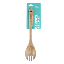 [BS40180] Baker's Secret Salad Spoon Acacia Wood 13 In. (33cm)