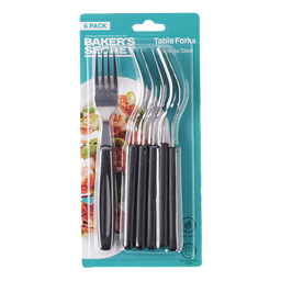 [BS40794] Baker's Secret 6pc Fork Set S/S 7.5 In. (19cm)