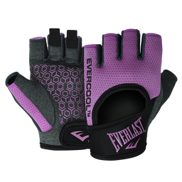 [EVWG4F005-M] Everlast Weight Gloves Heather Pink/Blk Medium