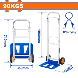 [WWB9A09] Wadfow Foldable Hand Truck (Load Capacity 90kg)