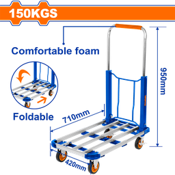 [WWB9A15] Wadfow Foldable Platform Hand Truck (Load capacity 150kg)
