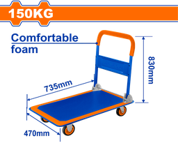 [WWB1315] Wadfow Foldable Platform Hand Truck (Load capacity 150kg)
