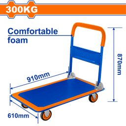 [WWB1330] Wadfow Foldable Platform Hand Truck (Load capacity 300kg)
