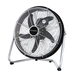 [72717] Westinghouse Industrial Floor Fan 3-Speed 14 In. Silver/ Black