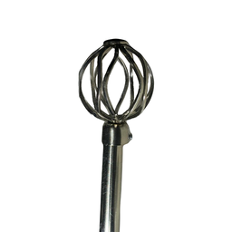 [722-MB2001-4884SILVER CHCR28500 / 1434261] Classy Homes Curtain Rod 48-84 In., Silver