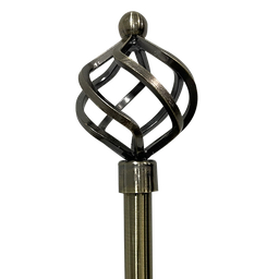 [CHCR28504 / 1434267] Classy Homes Curtain Rod 28-48 In., Blacksilk - Plated